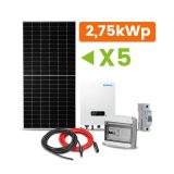 Kit Fotovoltaico Monofásico ON-GRID 2,75kWp