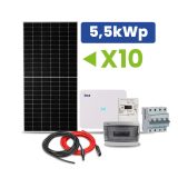 Kit Fotovoltaico Trifásico ON-GRID 5,5kWp