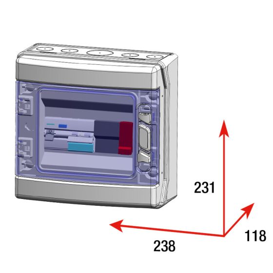 Quadro de Proteção GAWE ACM 32 SDA