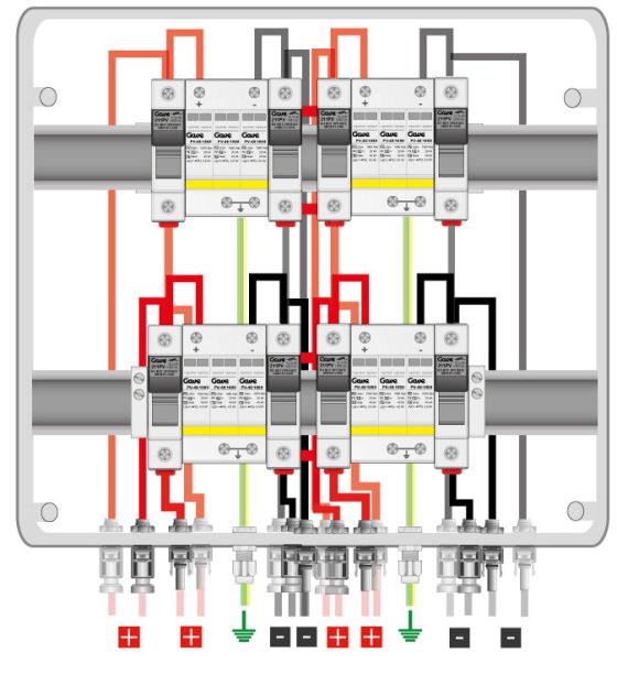 Quadro de Proteção GAWE STM110 NSP 15/4