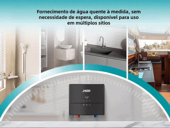 Instalação do aquecedor de agua elétrico